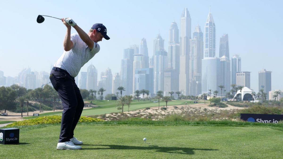 Golfer Justin Harding